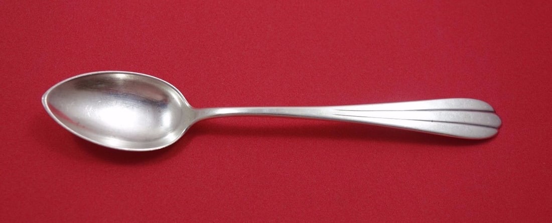 Porter Blanchard Lotus Sterling Silver Teaspoon 5 7/8 Inches: Porter Blanchard Lotus Sterling Silver Teaspoon 5 7/8 Inches This exquisite teaspoon from the Lotus pattern by Porter Blanchard is crafted from high-quality sterling silver. Measuring 5 7/8 inches in