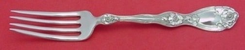 Unger Jonquil Sterling Silver Fork 6 3/4" Elegant Flatware: Unger Jonquil Sterling Silver Fork 6 3/4" Elegant Flatware This exquisite regular fork in the Jonquil pattern by Unger is a must-have for any flatware collection. Crafted from high-quality sterling si