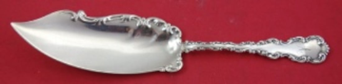 Whiting Gorham Sterling Silver Louis XV Jelly Knife 8.25 Inch: Whiting Gorham Sterling Silver Louis XV Jelly Knife 8.25 Inch Discover the elegance of the Louis XV Jelly Knife crafted by Whiting Gorham. This exquisite piece measures 8 1/4" and is made from high-qu