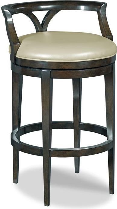 Woodbridge Salinas Brown Leather Counter Stool 30H: Woodbridge Salinas Brown Leather Counter Stool 30H Introducing the Elegant Woodbridge Counter Stool, a stylish addition to your home decor. This counter stool features a luxurious brown leather seat,