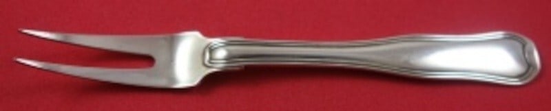 Georg Jensen Old Danish Sterling Silver 2-Tine Lemon Fork 4 7/8 Inch: Georg Jensen Old Danish Sterling Silver 2-Tine Lemon Fork 4 7/8 Inch Discover the exquisite Old Danish Sterling Silver Lemon Fork, designed by renowned craftsman Harold Nielsen in 1947. This 2-tine se