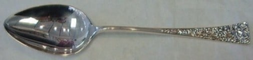 Reed & Barton Tapestry Sterling Silver Serving Spoon 8.5": Reed & Barton Tapestry Sterling Silver Serving Spoon 8.5" Introducing the exquisite Tapestry Serving Spoon from Reed & Barton, crafted from high-quality sterling silver. This elegant piece measures 8