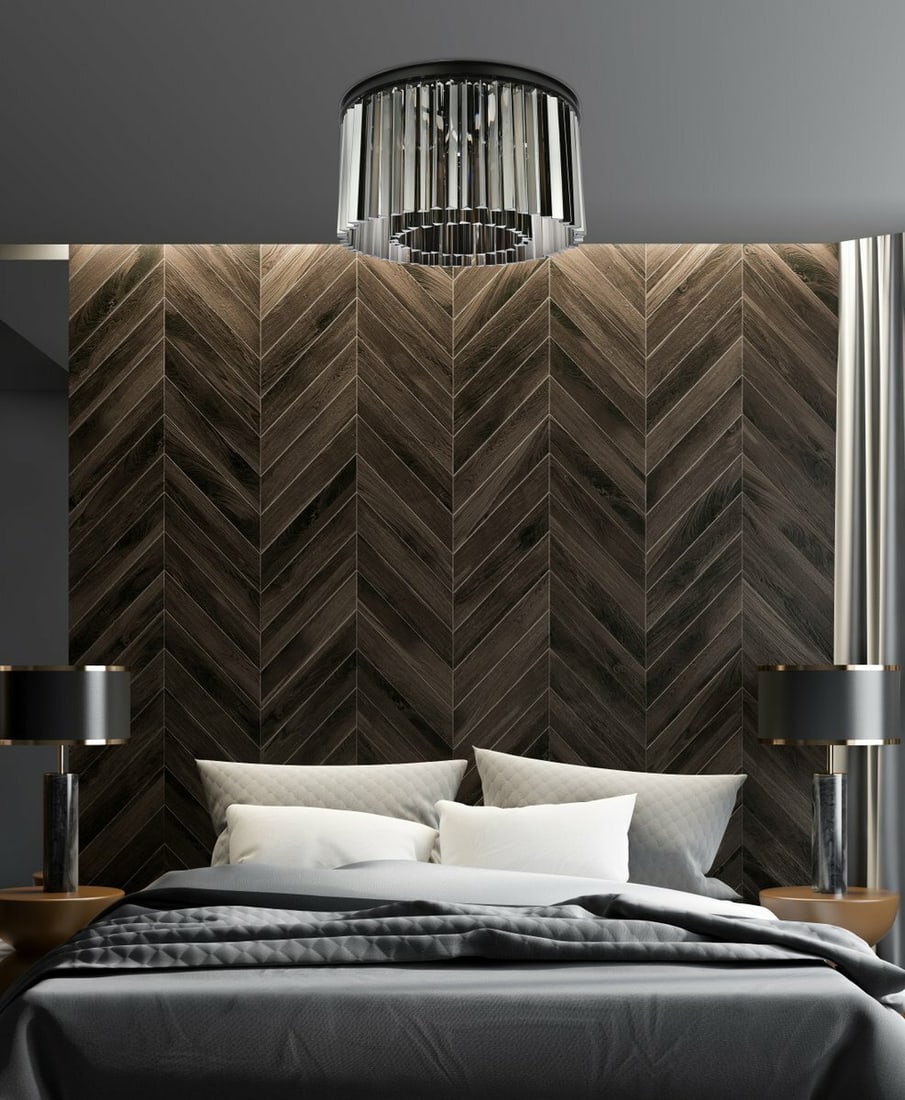 Sydney 8-Light Crystal Flush Mount Chandelier Matte Black 26 Inch: Sydney 8-Light Crystal Flush Mount Chandelier Matte Black 26 Inch Enhance your living space with the stunning Sydney Crystal Flush Mount Chandelier. This modern fixture boasts a sophisticated matte bl