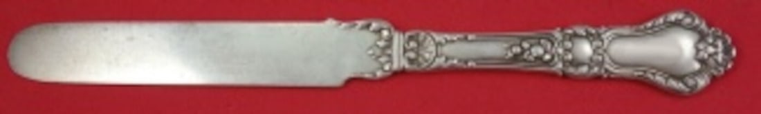 Gorham Baronial Old Sterling Silver Tea Breakfast Knife 7 1/2": Gorham Baronial Old Sterling Silver Tea Breakfast Knife 7 1/2" Introducing the Baronial Old Tea / Breakfast Knife by Gorham, a stunning piece crafted from high-quality sterling silver. This elegant kn
