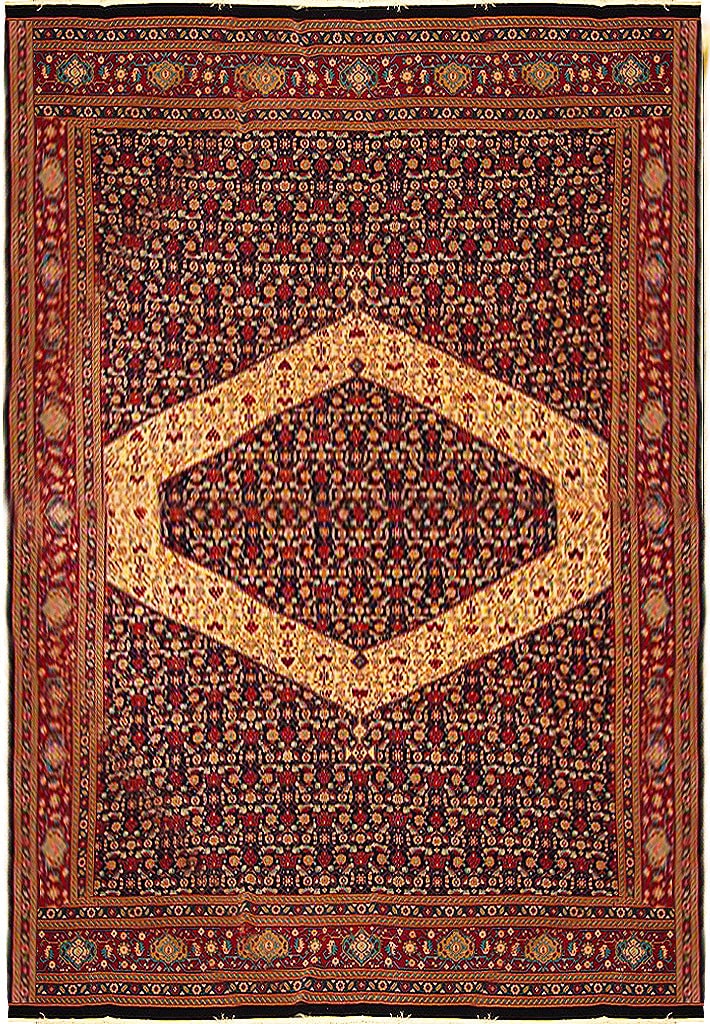 Handmade Sino Bidjar Carpet 8'6 x 11'6 China Premium Quality: Handmade Sino Bidjar Carpet 8'6 x 11'6 China Premium Quality Free continental US Shipping Enhance your living space with this exquisite 8.6 x 11.6 Fine Sino Bidjar Carpet. Handcrafted in China, this r