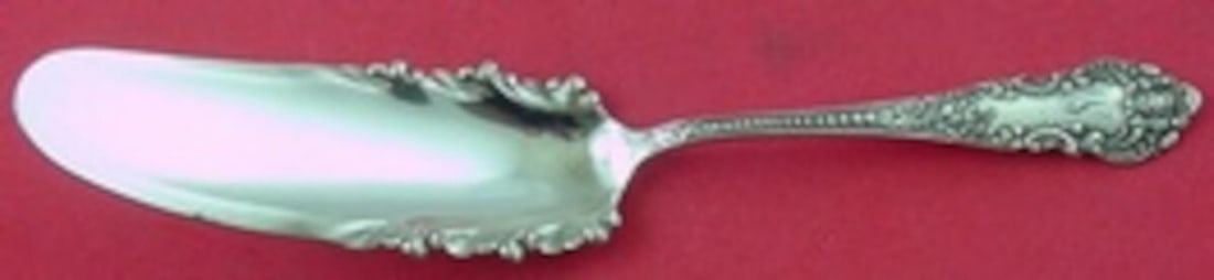 Knowles Mauser Apollo Sterling Silver Jelly Cake Server Monogrammed 7 3/8 Inch: Knowles Mauser Apollo Sterling Silver Jelly Cake Server Monogrammed 7 3/8 Inch This exquisite jelly cake server from the Apollo pattern, crafted by Knowles and Mauser, features solid sterling silver c