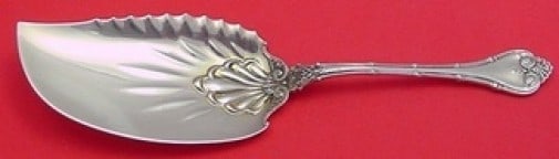 Whiting Empire Sterling Silver 9 Inch Fish Server Flatware: Whiting Empire Sterling Silver 9 Inch Fish Server Flatware This exquisite fish server from the Empire pattern by Whiting is a stunning piece of sterling silver serving flatware. Measuring 9 inches, it