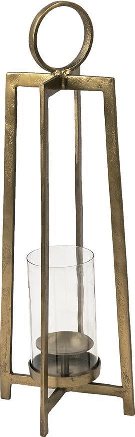 Vintage Style Cordelia Lantern Brass Finish UL-Listed 30" Indoor Outdoor Lighting: Vintage Style Cordelia Lantern Brass Finish UL-Listed 30" Indoor Outdoor Lighting Illuminate your space with the Elegant Cordelia Lantern, designed to evoke a vintage ambiance. This beautiful lantern