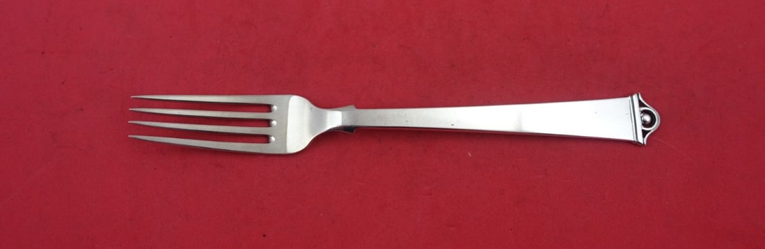 Peter Hertz Vendome Sterling Silver Fork 7 1/8": Peter Hertz Vendome Sterling Silver Fork 7 1/8" This Vendome pattern fork by Peter Hertz is crafted from high-quality sterling silver, measuring 7 1/8 inches in length. It features a classic design, m