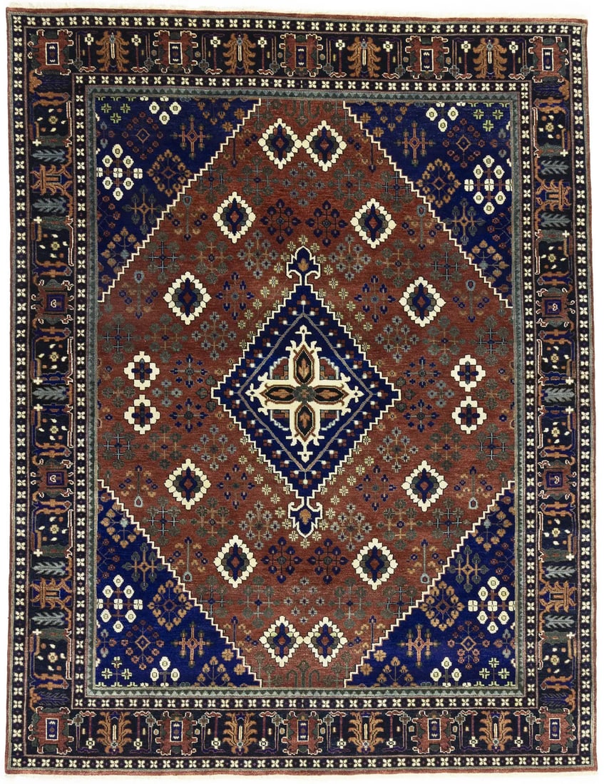 Handmade Tribal Geometric Wool Area Rug 8 x 10 ft Modern Design: Handmade Tribal Geometric Wool Area Rug 8 x 10 ft Modern Design Enhance your living space with this stunning handmade tribal geometric design oriental rug. Measuring 7'10" x 10'1", this large area rug