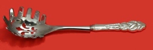 Tiffany and Co Ailanthus Sterling Silver Pasta Server 11 inch Custom: Tiffany and Co Ailanthus Sterling Silver Pasta Server 11 inch Custom Presenting the Ailanthus Pasta Server by Tiffany and Co., a stunning piece crafted from sterling silver. This custom-made hollow ha