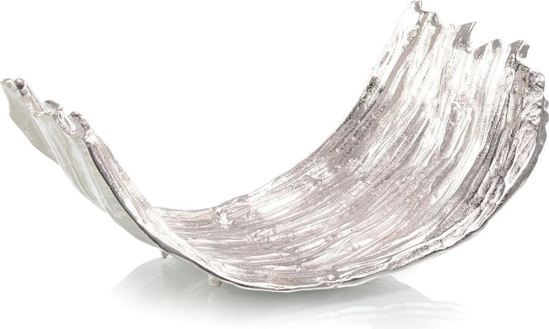 John-Richard Traditional Rippled Nickel Caddy 8H x 18W x 9.5D: John-Richard Traditional Rippled Nickel Caddy 8H x 18W x 9.5D Enhance your home decor with this Traditional Rippled Nickel Home Caddy. This elegant piece features a stunning nickel finish and a unique