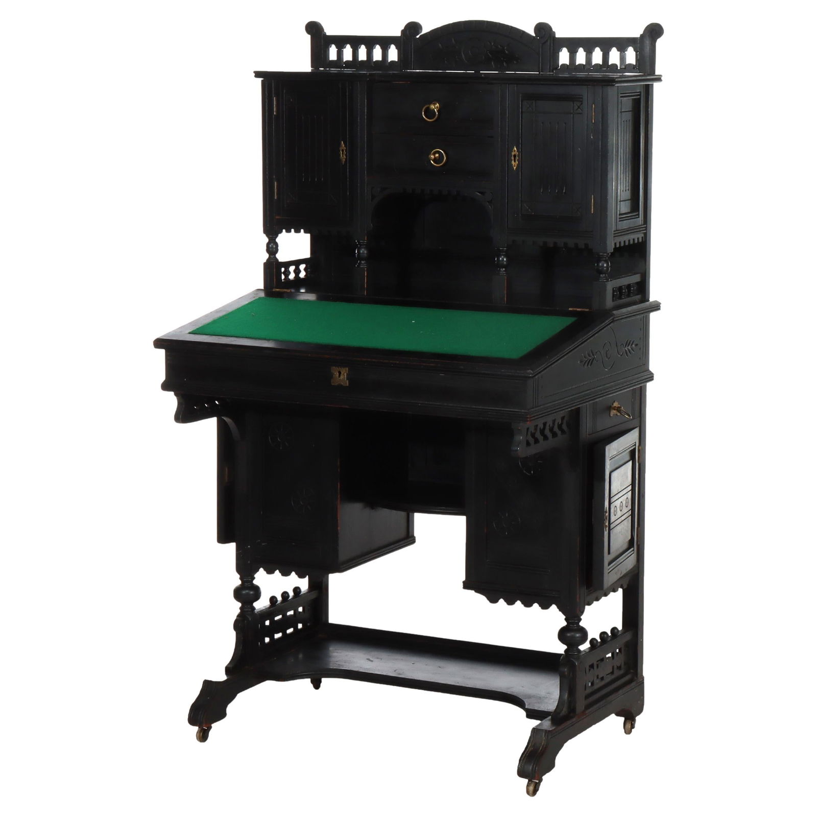 Aesthetic Movement Ebonized Cherry Lady's Desk C1880 (1 of 14)
