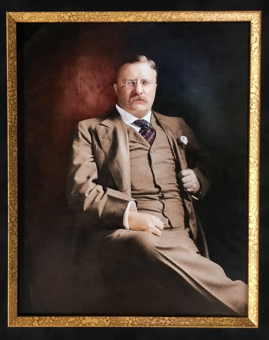 Theodore Roosevelt Signed Appointment Document Custom Frame JSA Authenticated - 3