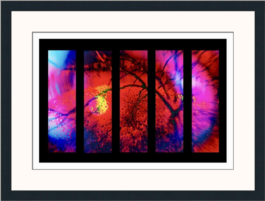 Brent Wickes It's In The Air Limited Edition Signed Giclee Print Framed: Brent Wickes It's In The Air Limited Edition Signed Giclee Print Framed This stunning giclee print titled "It's In The Air" by artist Brent Wickes showcases a captivating blend of abstract surrealism.