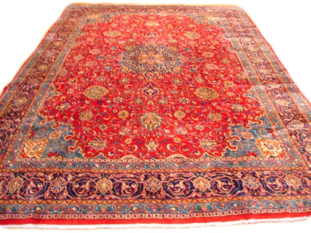 8.9 x 12.10 Handmade Persian Traditional Wool Rug (1 of 5)