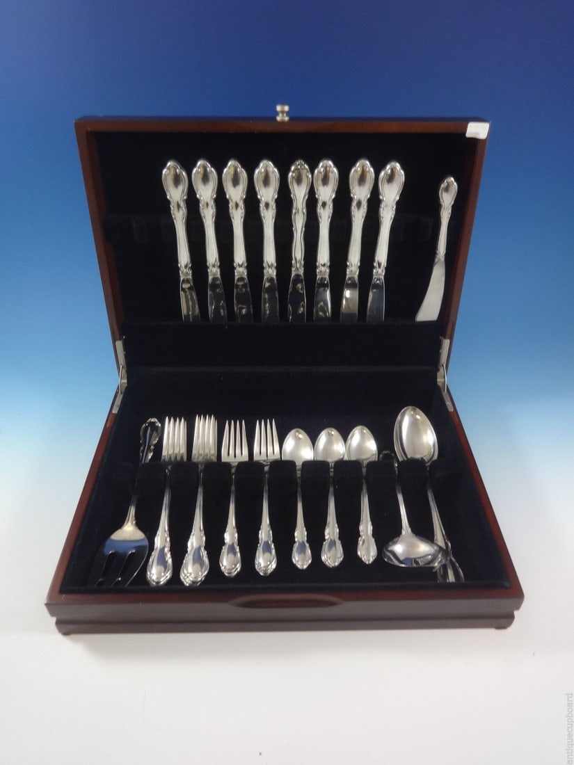 Towle Legato Sterling Silver Flatware Set for 8 - 36 Pieces with Storage Chest (1 of 7)