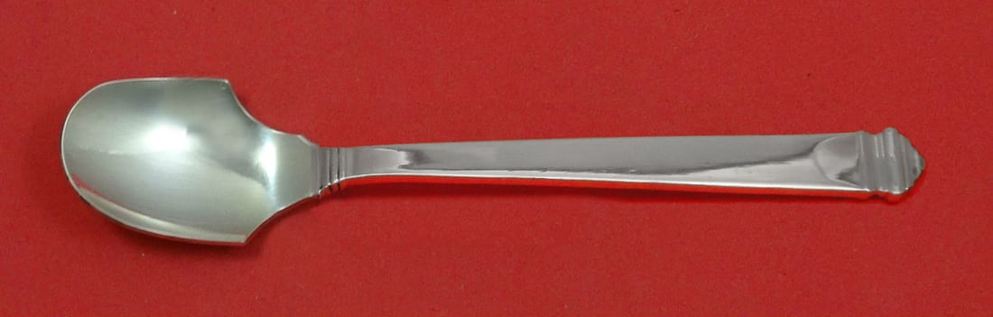 Tiffany & Co. Hampton Sterling Silver Cheese Scoop Custom Made 5 3/4": Tiffany & Co. Hampton Sterling Silver Cheese Scoop Custom Made 5 3/4" This exquisite cheese scoop, crafted by Tiffany & Co., showcases the elegant Hampton pattern and is custom made from high-quality