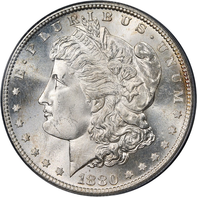 1880-S Morgan Silver Dollar PCGS MS66 Superb Appeal San Francisco (1 of 4)