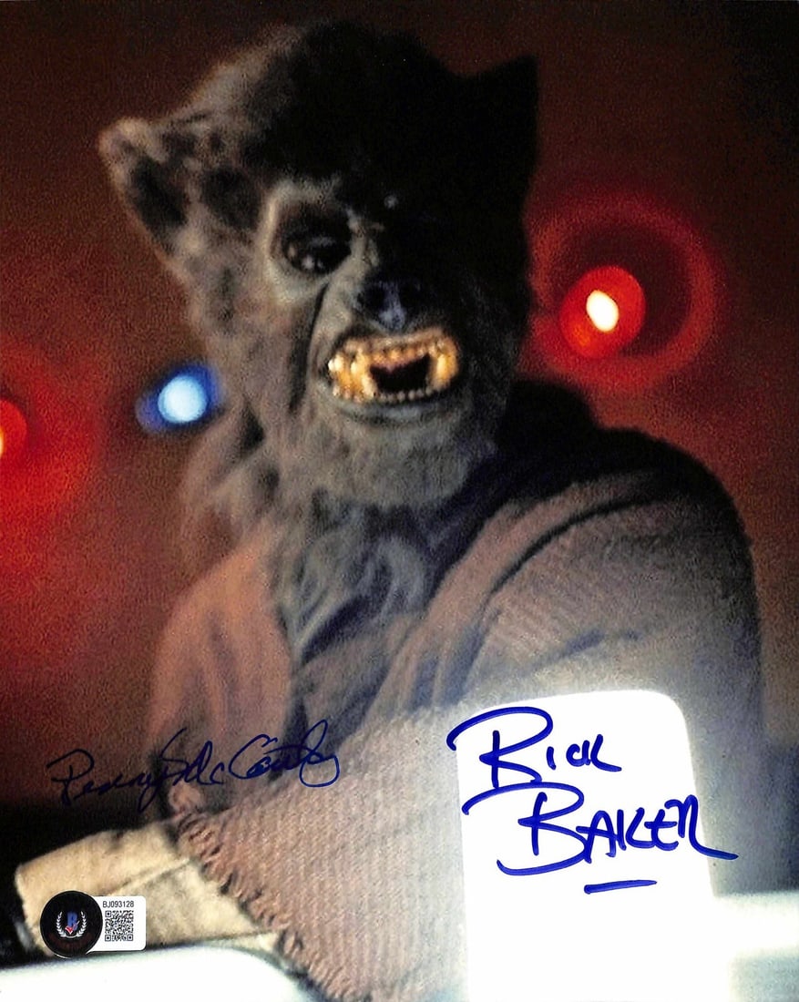 Star Wars Lak Sivrak 8x10 Photo Signed by Penny McCarthy and Rick Baker Beckett Authenticated: Star Wars Lak Sivrak 8x10 Photo Signed by Penny McCarthy and Rick Baker Beckett Authenticated This is an original 8x10 photograph signed by both Rick Baker, the renowned makeup artist for the original
