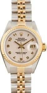 Ladies Datejust Ref 69173 Creme Dial Ivory Bracelet with Papers 1997 (1 of 5)