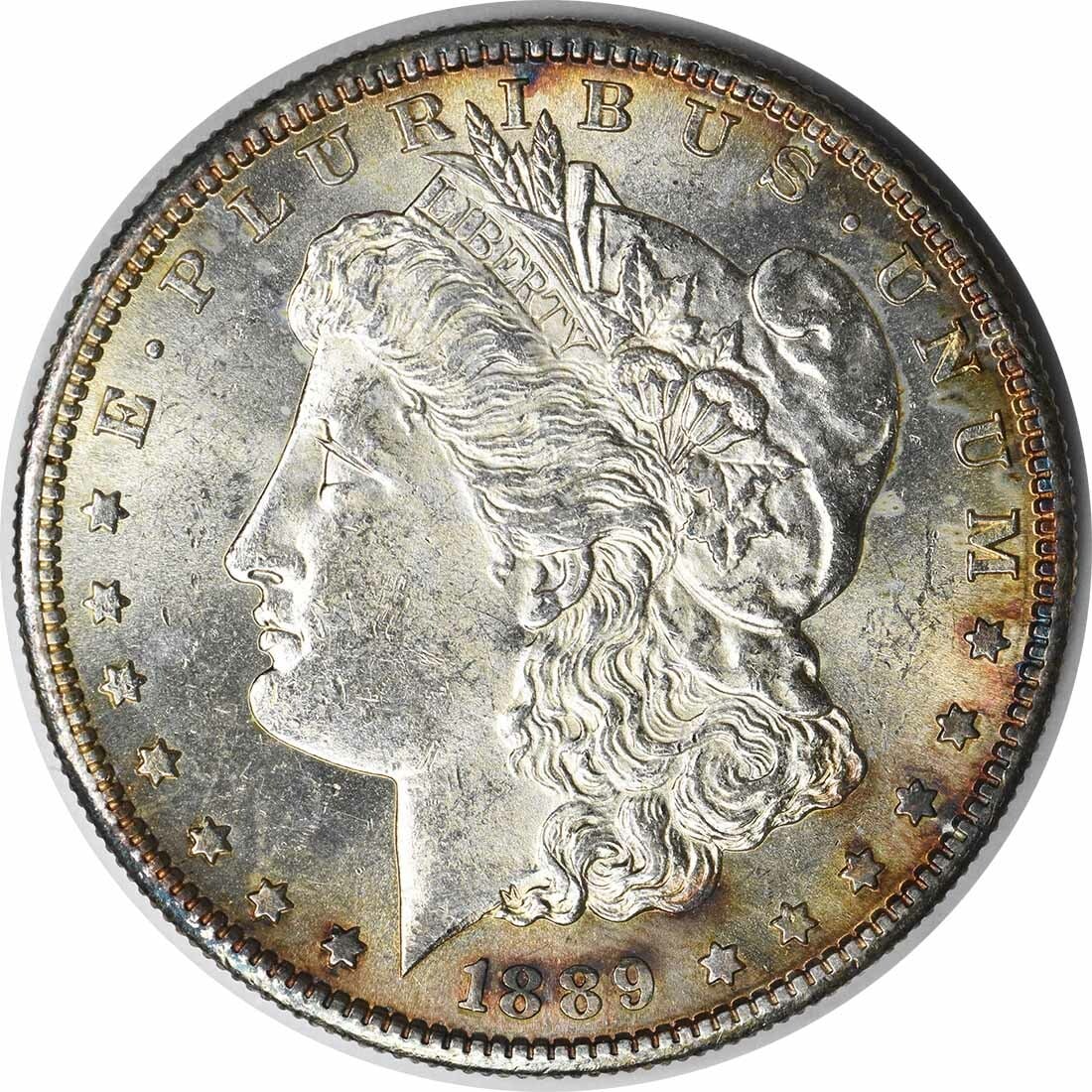 1889-S Morgan Silver Dollar Choice BU Uncertified Silver Coin: 1889-S Morgan Silver Dollar Choice BU Uncertified Silver Coin This 1889-S Morgan Silver Dollar is a stunning choice for collectors and enthusiasts alike. Struck in silver, this coin is classified as u