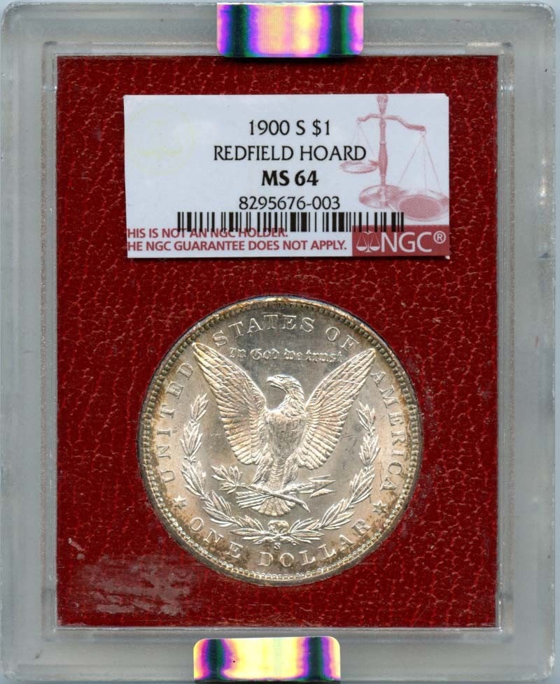 1900 S Morgan Dollar NGC MS64 Uncirculated Coin: 1900 S Morgan Dollar NGC MS64 Uncirculated Coin This 1900-S Morgan Dollar, graded MS64 by NGC, is a stunning example of uncirculated currency. Minted in San Francisco, this coin showcases the intricat