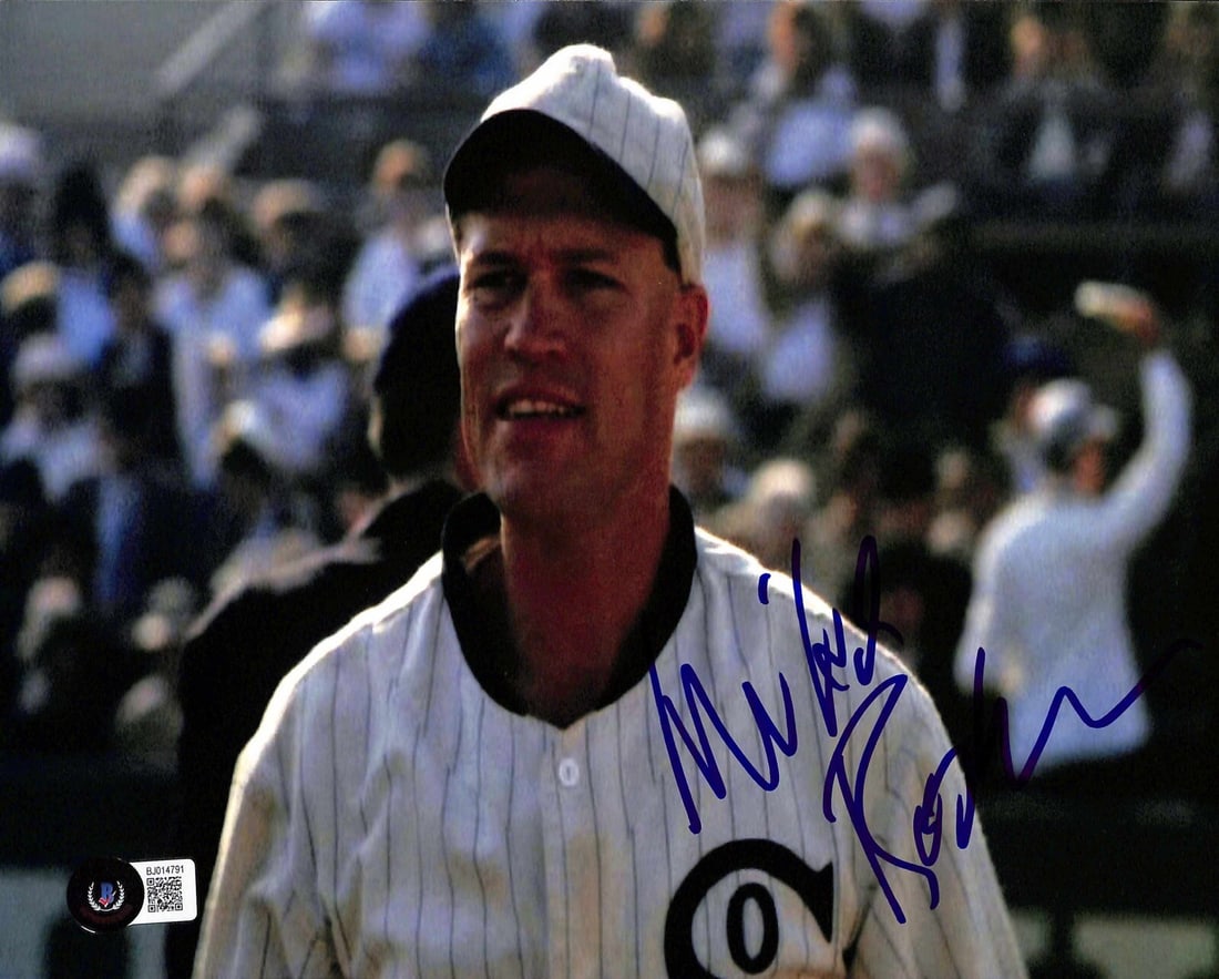 Michael Rooker Signed 8x10 Photograph as Chick Gandil Beckett Certified: Michael Rooker Signed 8x10 Photograph as Chick Gandil Beckett Certified This stunning autographed 8x10 color photograph features actor Michael Rooker as Chick Gandil from the acclaimed film Eight Men