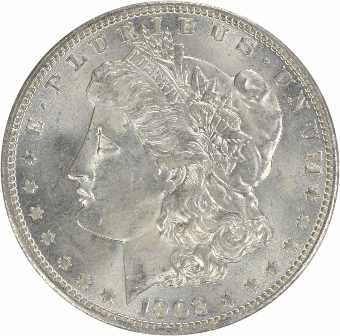 1902-O Morgan Silver Dollar Choice BU Uncertified Silver Coin (1 of 2)