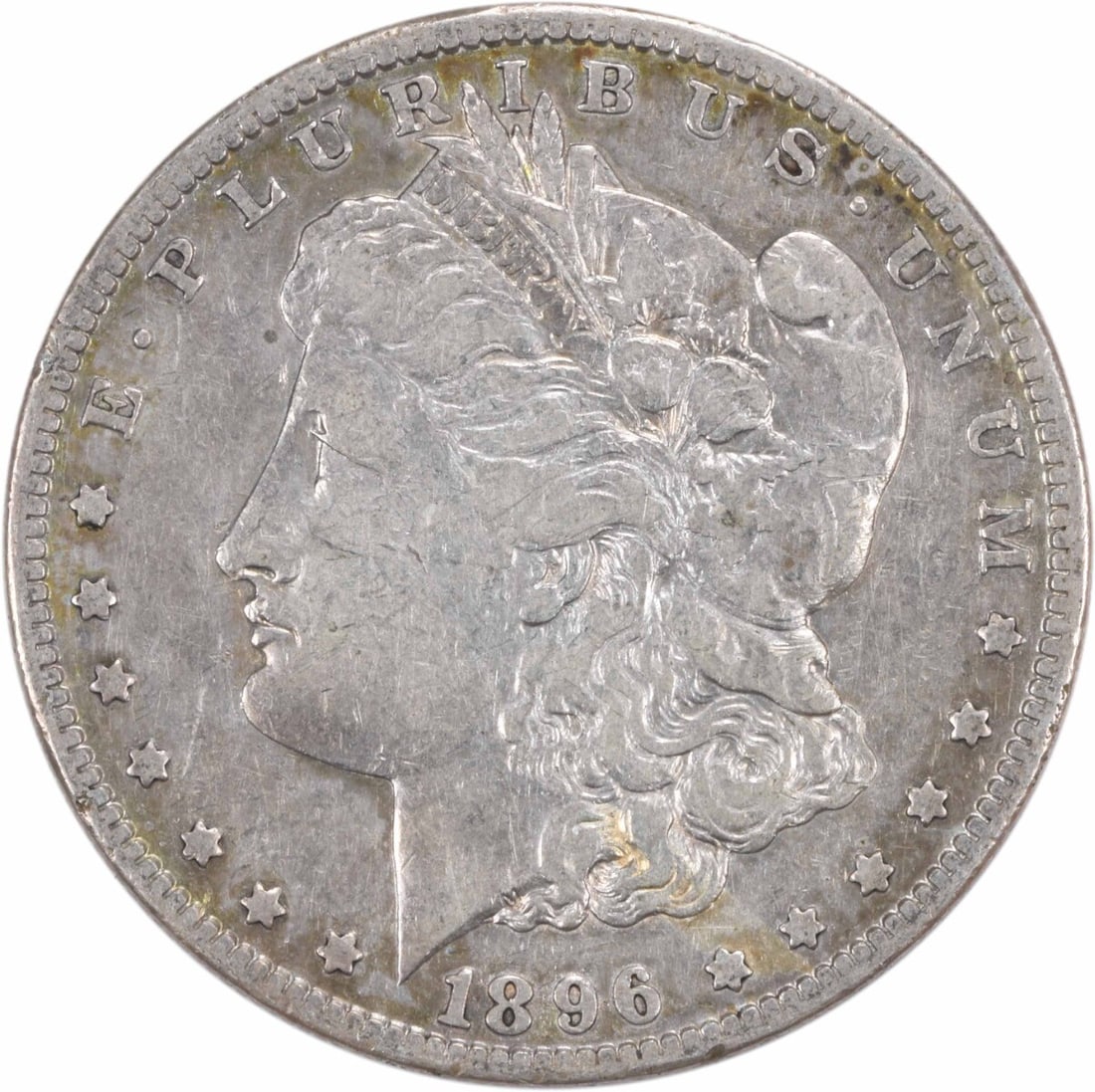 1896-S Morgan Silver Dollar VF Uncertified San Francisco Coin: 1896-S Morgan Silver Dollar VF Uncertified San Francisco Coin This 1896-S Morgan Silver Dollar is a classic piece with a grade of Very Fine (VF), showcasing its historical significance and intricate d