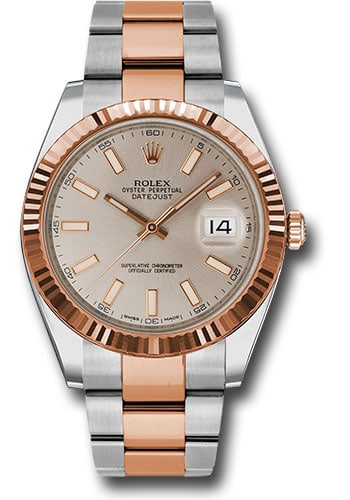 Rolex Datejust 41 Ref 126331 Sundust Dial Oyster Bracelet 2019 New Card: Rolex Datejust 41 Ref 126331 Sundust Dial Oyster Bracelet 2019 New Card This Rolex Datejust Ref 126331 features a Sundust dial, fluted bezel, and Jubilee bracelet. It comes with the new style card and