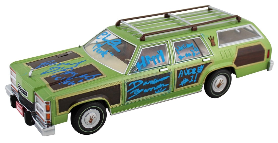 National Lampoon's Vacation Signed Family Truckster 1:18 Scale BAS Authenticated: National Lampoon's Vacation Signed Family Truckster 1:18 Scale BAS Authenticated This is an authentic 1:18 scale Wagon Queen Family Truckster, personally signed by the iconic cast of National Lampoon'