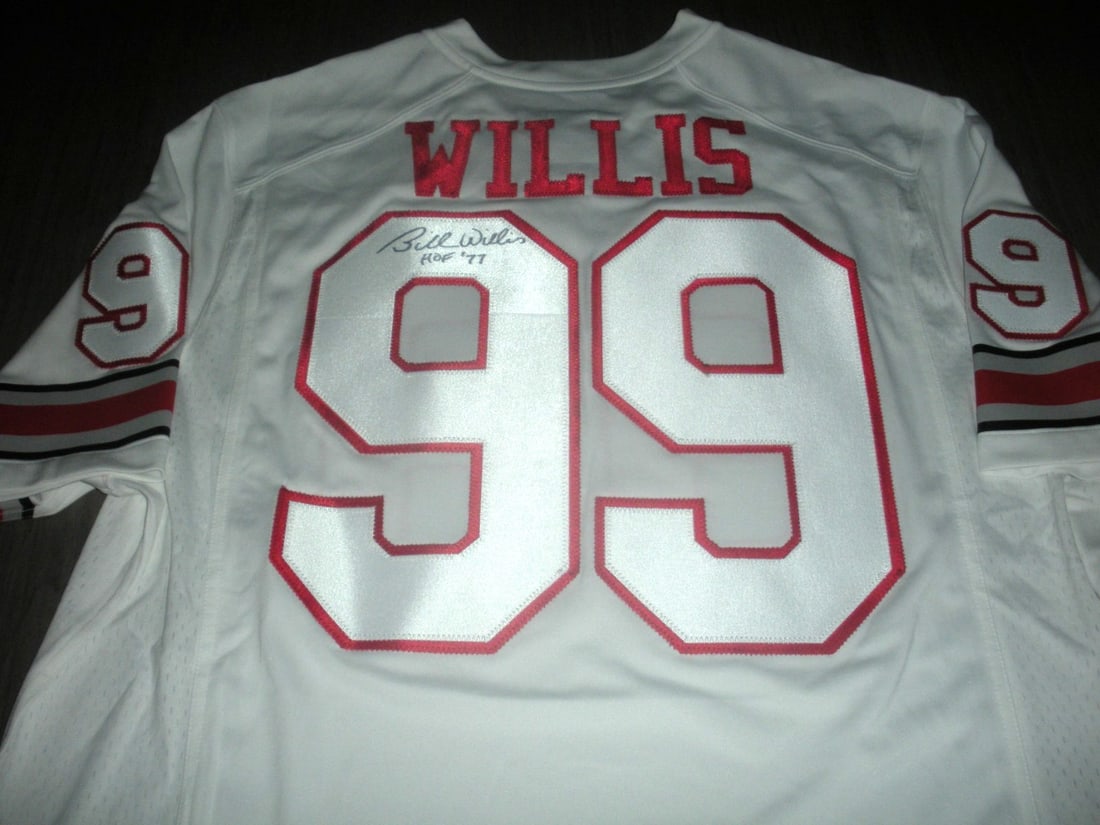 Bill Willis Ohio State Buckeyes Signed Nike Jersey with COA (1 of 3)