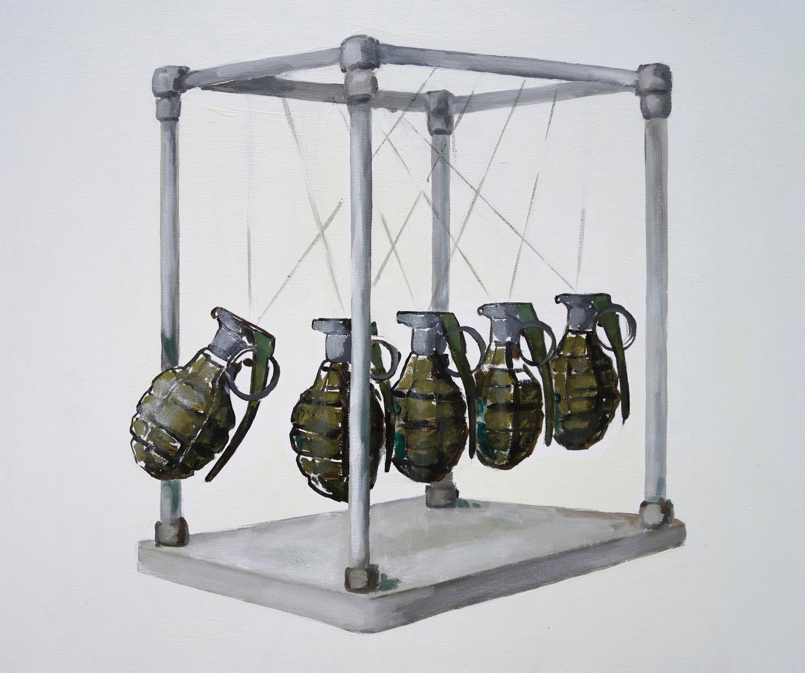 Tetiana Kalivoshko Cradle of Consequences Abstract Painting 20 x 24 in 2024: Tetiana Kalivoshko Cradle of Consequences Abstract Painting 20 x 24 in 2024 Discover the captivating "Cradle of Consequences," a striking figurative painting by Tetiana Kalivoshko, measuring 20 x 24 i