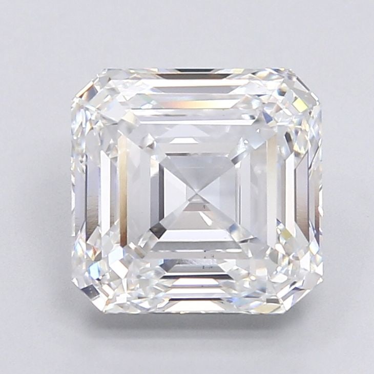 Loose Diamond - SQUARE EMERALD 6.0ct E VVS2: Loose Diamond - SQUARE EMERALD 6.0ct E VVS2 Source: This is a real non-mined Diamond that has been grown in a lab Shape: SQUARE EMERALD Carats: 6.0 Color: E Clarity: VVS2 Certification: IGI Video: