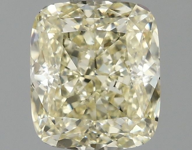 Loose Diamond - CUSHION MODIFIED 1.08ct Fancy Yellow VS1: Loose Diamond - CUSHION MODIFIED 1.08ct Fancy Yellow VS1 Source: This is a real non-mined Diamond that has been grown in a lab Shape: CUSHION MODIFIED Carats: 1.08 Color: Fancy Yellow Certification: I