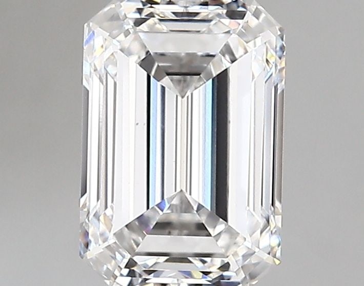 Loose Diamond - EMERALD 1.71ct D VVS2: Loose Diamond - EMERALD 1.71ct D VVS2 Source: This is a real non-mined Diamond that has been grown in a lab Shape: EMERALD Carats: 1.71 Color: D Clarity: VVS2 Certification: IGI Video: