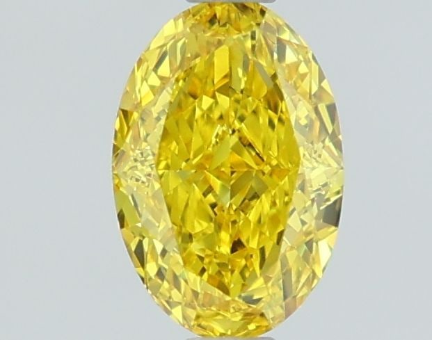 Loose Diamond - OVAL 1.02ct Fancy Vivid Yellow VS1: Loose Diamond - OVAL 1.02ct Fancy Vivid Yellow VS1 Source: This is a real non-mined Diamond that has been grown in a lab Shape: OVAL Carats: 1.02 Color: Fancy Vivid Yellow Certification: IGI Video: