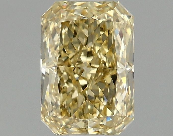 Loose Diamond - RADIANT 1.56ct Fancy Intense Yellow VS2: Loose Diamond - RADIANT 1.56ct Fancy Intense Yellow VS2 Source: This is a real non-mined Diamond that has been grown in a lab Shape: RADIANT Carats: 1.56 Color: Fancy Intense Yellow Certification: IGI