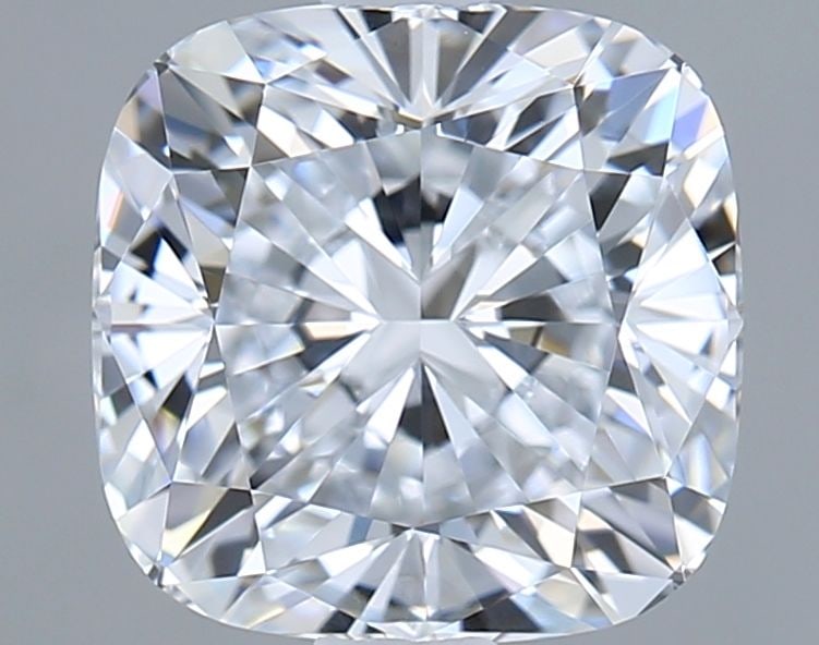 Loose Diamond - CUSHION MODIFIED 1.72ct E VVS1: Loose Diamond - CUSHION MODIFIED 1.72ct E VVS1 Source: This is a real non-mined Diamond that has been grown in a lab Shape: CUSHION MODIFIED Carats: 1.72 Color: E Clarity: VVS1 Certification: IGI Vide