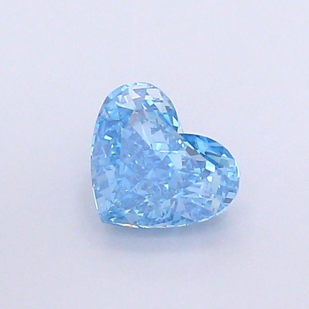 Loose Diamond - HEART 1.07ct Fancy Vivid Blue VS2: Loose Diamond - HEART 1.07ct Fancy Vivid Blue VS2 Source: This is a real non-mined Diamond that has been grown in a lab Shape: HEART Carats: 1.07 Color: Fancy Vivid Blue Certification: IGI Video: