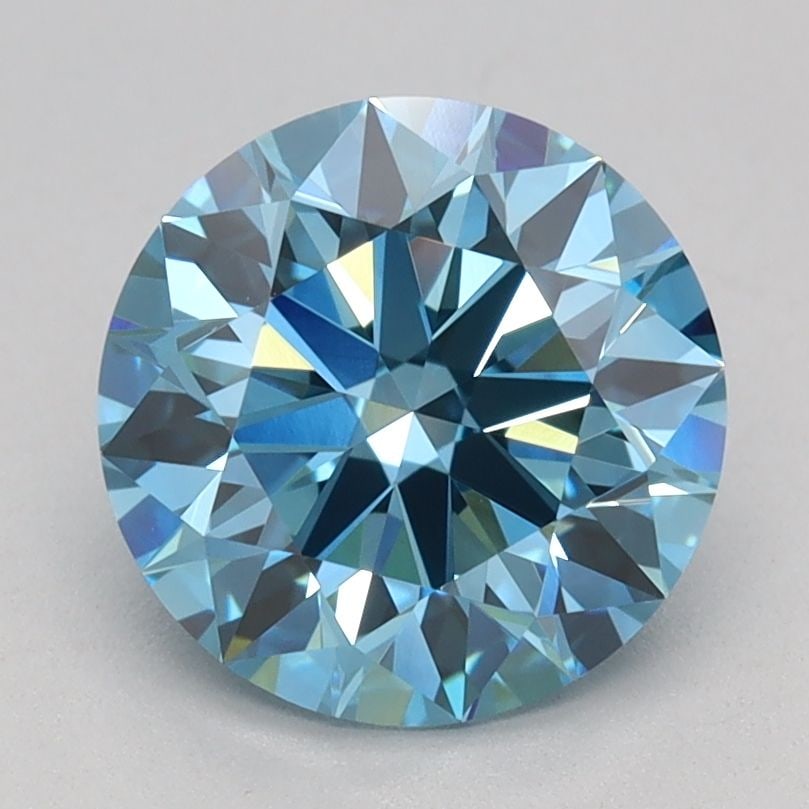 Ideal Loose Diamond - ROUND 1.53ct Fancy Vivid Blue VVS2: Ideal Loose Diamond - ROUND 1.53ct Fancy Vivid Blue VVS2 Source: This is a real non-mined Diamond that has been grown in a lab Shape: ROUND Carats: 1.53 Color: Fancy Vivid Blue Certification: IGI Vide