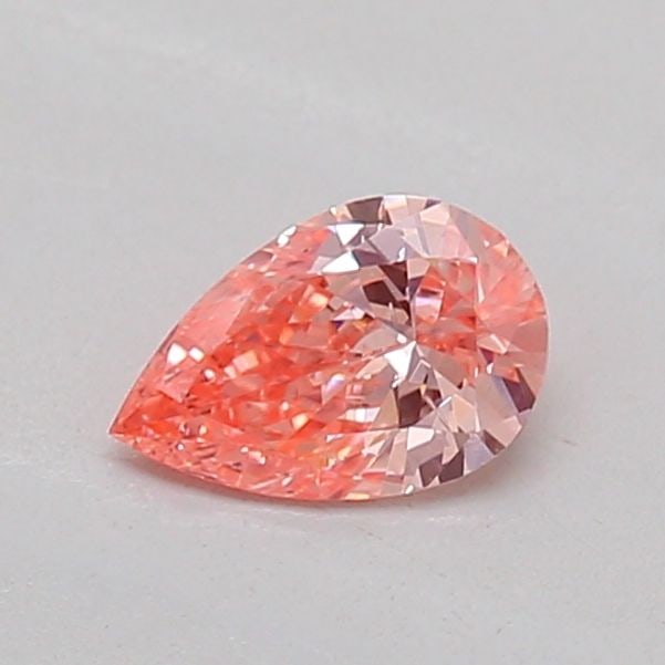 Loose Diamond - PEAR 0.22ct Fancy Vivid Pink SI1: Loose Diamond - PEAR 0.22ct Fancy Vivid Pink SI1 Source: This is a real non-mined Diamond that has been grown in a lab Shape: PEAR Carats: 0.22 Color: Fancy Vivid Pink Certification: IGI Video: