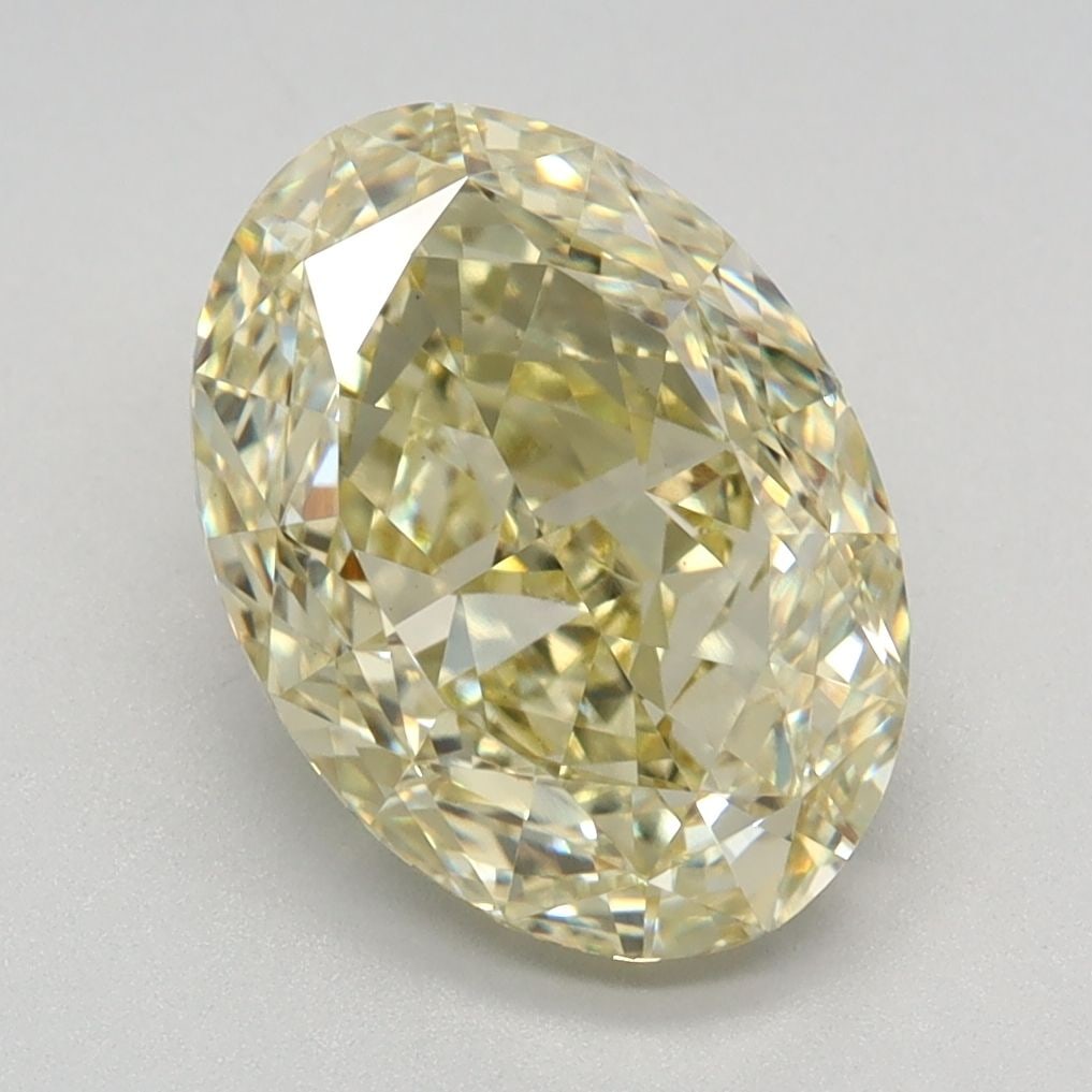 Loose Diamond - OVAL 3.14ct Fancy Intense Yellow VVS2: Loose Diamond - OVAL 3.14ct Fancy Intense Yellow VVS2 Source: This is a real non-mined Diamond that has been grown in a lab Shape: OVAL Carats: 3.14 Color: Fancy Intense Yellow Certification: IGI Vide