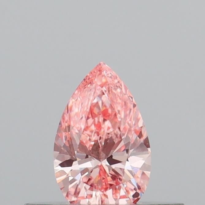Loose Diamond - PEAR 0.3ct Fancy Vivid Pink SI1: Loose Diamond - PEAR 0.3ct Fancy Vivid Pink SI1 Source: This is a real non-mined Diamond that has been grown in a lab Shape: PEAR Carats: 0.3 Color: Fancy Vivid Pink Certification: IGI Video: