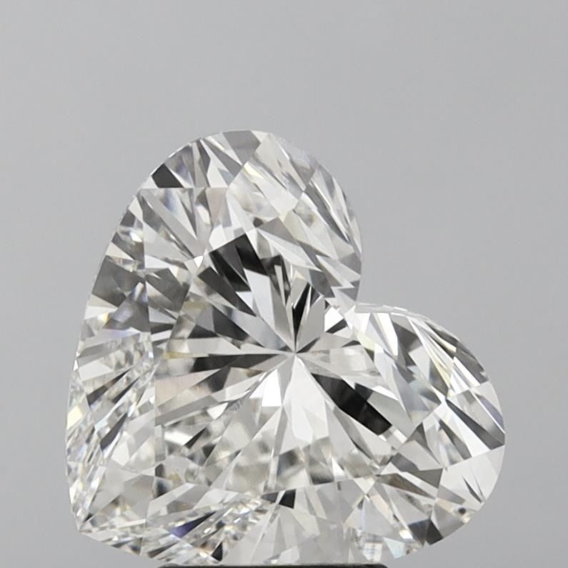 Loose Diamond - HEART 4.73ct G VVS2: Loose Diamond - HEART 4.73ct G VVS2 Source: This is a real non-mined Diamond that has been grown in a lab Shape: HEART Carats: 4.73 Color: G Clarity: VVS2 Certification: IGI Video: