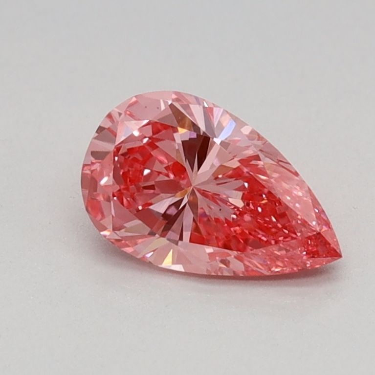 Loose Diamond - PEAR 0.48ct Fancy Vivid Pink VS1: Loose Diamond - PEAR 0.48ct Fancy Vivid Pink VS1 Source: This is a real non-mined Diamond that has been grown in a lab Shape: PEAR Carats: 0.48 Color: Fancy Vivid Pink Certification: IGI Video: