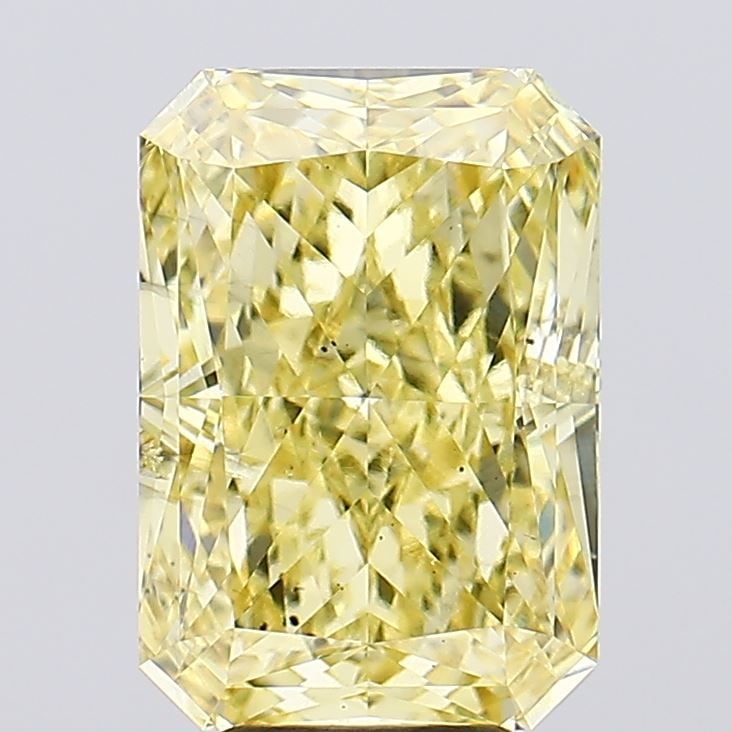 Loose Diamond - RADIANT 6.83ct Fancy Vivid Yellow SI2: Loose Diamond - RADIANT 6.83ct Fancy Vivid Yellow SI2 Source: This is a real non-mined Diamond that has been grown in a lab Shape: RADIANT Carats: 6.83 Color: Fancy Vivid Yellow Certification: IGI Vid
