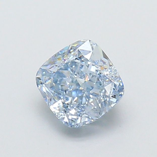 Loose Diamond - CUSHION MODIFIED 1.03ct Fancy Intense Blue VVS1: Loose Diamond - CUSHION MODIFIED 1.03ct Fancy Intense Blue VVS1 Source: This is a real non-mined Diamond that has been grown in a lab Shape: CUSHION MODIFIED Carats: 1.03 Color: Fancy Intense Blue Cer
