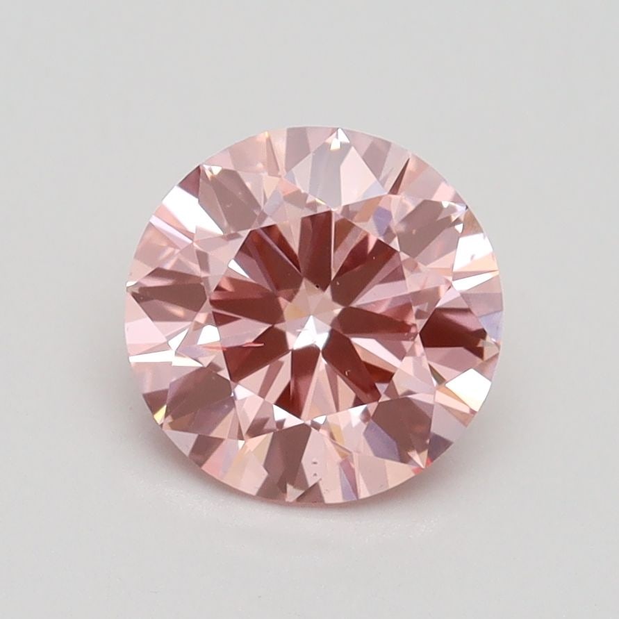 Loose Diamond - ROUND 1.38ct Fancy Intense Pink VS2: Loose Diamond - ROUND 1.38ct Fancy Intense Pink VS2 Source: This is a real non-mined Diamond that has been grown in a lab Shape: ROUND Carats: 1.38 Color: Fancy Intense Pink Certification: IGI Video: